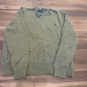 Men’s 💯 Pima Cotton Ralph Lauren Crew Neck Sweater. NTW